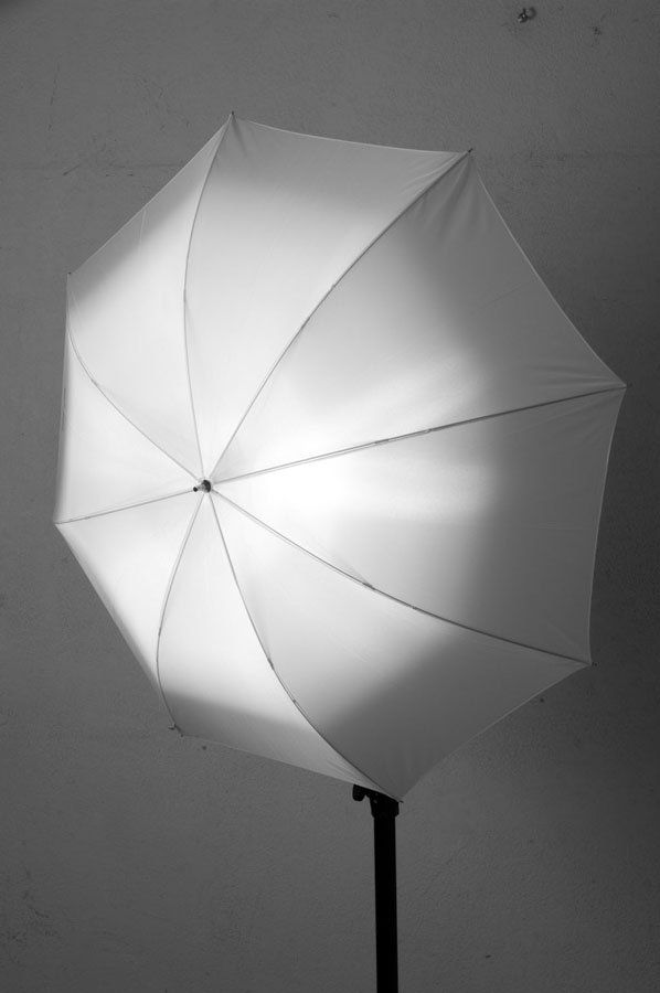 El paraguas en la iluminación fotográfica