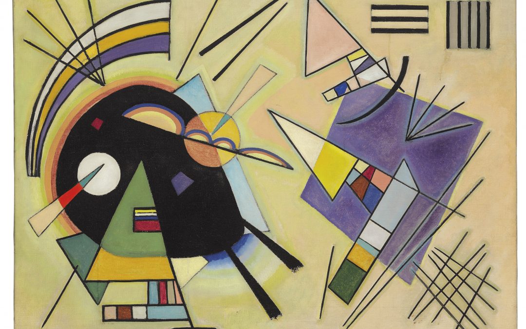 Violeta y Negro - Kandinsky